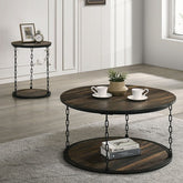 Ophira 3 Pc. Table Set Model Fm42904Db-3Pk By Furniture Of America